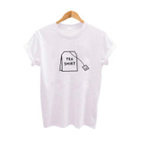 Soatrld Humor Tea Print T Shirt For Women Clothing 2018 Summer Funny Female T shirts Harajuku Tee Tumblr Hipster Ladies T-shirt