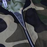snowshine #3522  Women Stand Collar Long Sleeve Zipper Camouflage Printed Bomber Jacket free shipping