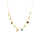SNOWFLAKE CHARM NECKLACE