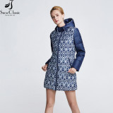 Snow Classic women winter vintage Jacket padded coat thick long female parka women winter jacket Geometric hot product 2017