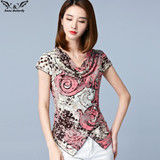 Snow butterfly 2017 women top kimono blouses shirts casual vintage tops plus size M-5XL Lace blusas blouse women's fashion
