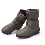 snow boots 2017 Winter zimnafr brand warm non-slip waterproof women boots mother boots casual cotton autumn boots female shoes