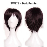 SNOILITE Women Straight Synthetic Full Head Short Wigs Cosplay Party Hair Halloween Heat Resistant Fiber wigs for black women