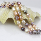 SNH 7.8inches 10mm AA baroque single pearl bracelet, natural pearl bracelet, bridal pearl bracelet