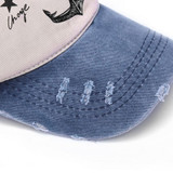 Snapback Casquette Baseball Cap for Women Pirate Anchors Summer Baseball Cap Casual Sunscreen Men Hip Hop Adjustable Hat