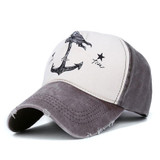 Snapback Casquette Baseball Cap for Women Pirate Anchors Summer Baseball Cap Casual Sunscreen Men Hip Hop Adjustable Hat
