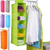 5 Shelf Clothes Hanging Organizers™