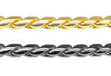 Snake Chain Dog Show Collar Heavy Metal Chain Dog Training Choke Collar Strong Chrome or Gold 3mm 4mm 5mm