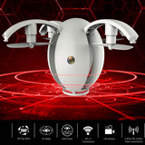 Kai Deng K130 ALPHA RC Drone with Camera 2.4GHZ 4CH RC Helicopter 6-Axis gyro RC Quadcopter Folding Transformable Egg Drone
