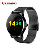 K88H MTK2502 Bluetooth Smart Watch with Heart Rate Monitor for Android IOS Phone