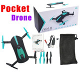 JY018 ELFIE WiFi FPV Aircraft Mini Foldable Selfie Drone RC Drones with 2MP Camera HD FPV Professional H37 720P RC Airplane