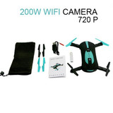 JY018 ELFIE WiFi FPV Aircraft Mini Foldable Selfie Drone RC Drones with 2MP Camera HD FPV Professional H37 720P RC Airplane