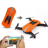 JY018 ELFIE WiFi FPV Aircraft Mini Foldable Selfie Drone RC Drones with 2MP Camera HD FPV Professional H37 720P RC Airplane