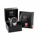 Men sports watches Army Military Wristwatches digital calendar LED steel Reloj Hombre
