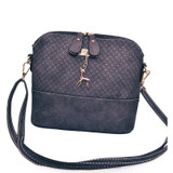 Just Follow 2017 New Fashion Mini Bag With Deer Toy Shell Shape Bag Women Messenger Bags Women Shoulder Bags