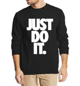 Just Do It letter print 2016 autumn winter men sweatshirt fashion hoodies streetwear tracksuit fleece top clothing drake