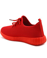 Junior Casual Sneakers  - Red