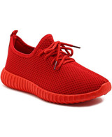 Junior Casual Sneakers  - Red