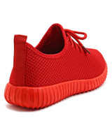 Junior Casual Sneakers  - Red