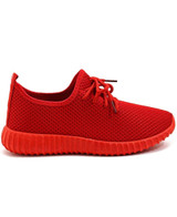 Junior Casual Sneakers  - Red