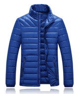 JUNGLE ZONE Mens Winter Thick Warm Down Jacket Casual Long Coat 95% White Duck Down Jackets Collar jackets Men down jacket 060