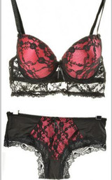 Juliet's Sexy 2016 Brand Sexy Women Bra Set Lace Bra and Panty Set Push Up Luxurious Underwear Women Bra Lingerie Set