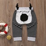 0-2 Year Toddler Baby Harem Pants Cute Cartoon Pants Casual Cotton Trousers Boys Girls Bottoms Pants