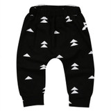 0-2 Year Toddler Baby Harem Pants Cute Cartoon Pants Casual Cotton Trousers Boys Girls Bottoms Pants