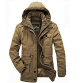 '-30 Degree Winter Coat Men Jackets New 2017 Plus Size 4XL Brand AFSJeep warm Thick Coats Military Vintage Style Mens Clothing