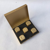 *Aluminum Dice Shape Whiskey Stones Rocks for Drinks Whisky Beer Wine Cooler Bar Ice Cube Bucket Wine Holder Rack Mens Gifts
