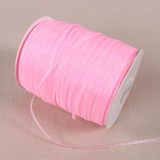 (20 yards/lot) 1/8''(3mm) organza ribbons wholesale gift wedding Christmas decoration wrapping ribbons