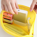 (1pcs/sell) Shockproof Cotton Womens Travel Cosmetic Bags High Quality Makeup Bag Make Up Bag Neceser Luxury Brand Famous Brands
