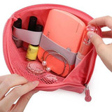 (1pcs/sell) Shockproof Cotton Womens Travel Cosmetic Bags High Quality Makeup Bag Make Up Bag Neceser Luxury Brand Famous Brands