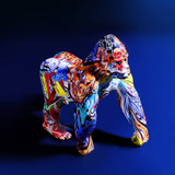 Colorful gorilla