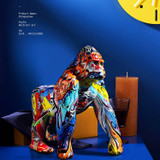 Colorful gorilla