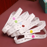 (10 pcs/Lot Random color) Adjustable Baby Diaper Belt Buckles Infants Baby Cloth Diaper Fasteners Random Color