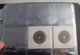 #802325 PCCB 12 Grid CARDBOARD COIN HOLDER ALBUM INSERT PAGE SHEETS, Coin Protector Album Binder Sheets Sleeves 12 openings