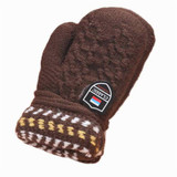 #2533 Cute Thicken Hot Hanging neck children knitted cashmere gloves of Winter Warm Gloves