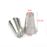 #233 Grass Cream Metal Tips Stainless Steel Icing Piping Nozzles Cake Cream Decorating Cupcake Pastry Tools