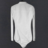 #2101 Body women Summer 2017 Body shirt White blouse women Long sleeve Body feminino Ladies blouses fashion white shirt Bodysuit