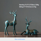 A pair of elk