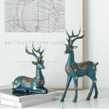 A pair of elk