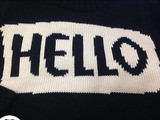 "Hello" Style 2017 New Family Matching Outfits Autumn Winter Casual Sweater For Mother Daughter Son Family Clothe Family Set