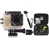 gopro hero 4 style Action Camera 1080P WiFi  go pro Sport camera extreme Diving Helmet Waterproof mini Cam+monopod+bag 7000