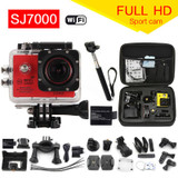 gopro hero 4 style Action Camera 1080P WiFi  go pro Sport camera extreme Diving Helmet Waterproof mini Cam+monopod+bag 7000