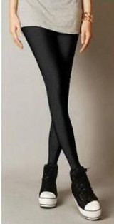 GOPLUS 2017 Solid Candy Color Neon Legging for Women High Waist Stretched Leggings Elastic Clothing Plus Size Ankle Length Pants