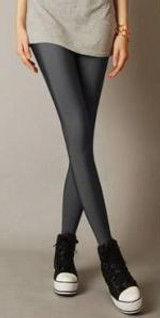 GOPLUS 2017 Solid Candy Color Neon Legging for Women High Waist Stretched Leggings Elastic Clothing Plus Size Ankle Length Pants