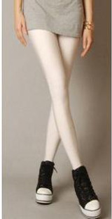 GOPLUS 2017 Solid Candy Color Neon Legging for Women High Waist Stretched Leggings Elastic Clothing Plus Size Ankle Length Pants