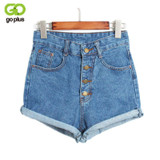 GOPLUS 2017 Short Jeans Fashion Brand Summer Style Women Shorts Loose Cotton Casual female Slim High Waist Denim Shorts C1082 GOPLUS 2017 Short Jeans Fashion Brand Summer Style Women Shorts Loose Cotton Casual female Slim High Waist Denim Shorts C1082