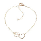 Pet Paw Footprint Bracelet